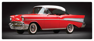 DNSEMP-L-329 Red 57 Chevy